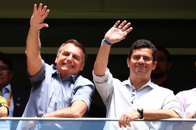 Há dois anos, Bolsonaro prometia a Moro ‘arrastão’ contra corrupção