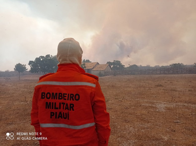 Piauí atinge a 5º posição no ranking de focos de queimadas no Brasil