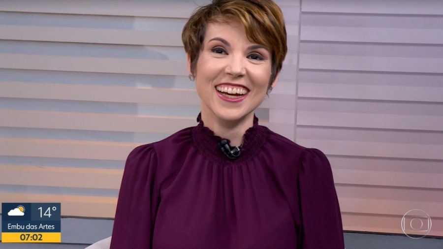 Glória Vanique, ex-apresentadora do Bom Dia São Paulo, da TV Globo; jornalista foi contratada pela CNN - Imagem: Reprodução/TV Globo