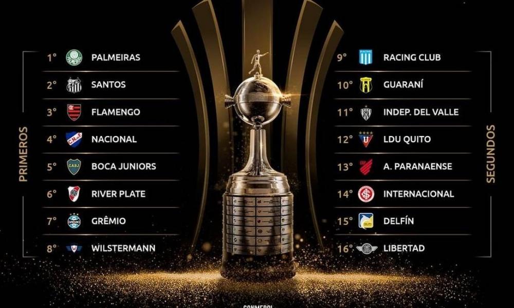 Classificados às oitavas da Libertadores Foto: Reprodução