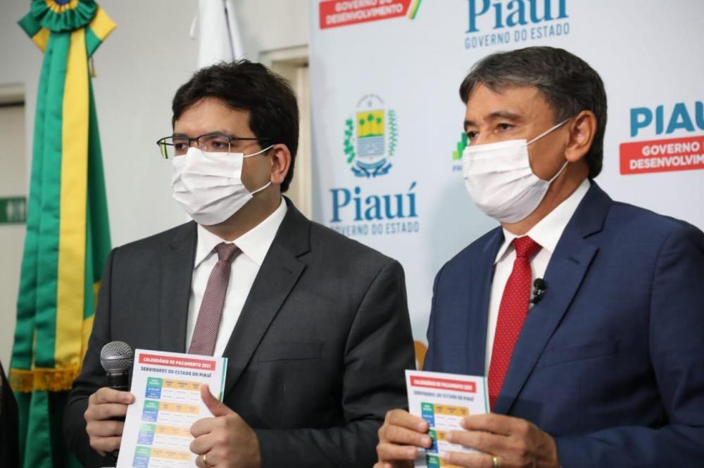 Governo do Piauí divulga tabela de pagamento de servidores em 2021