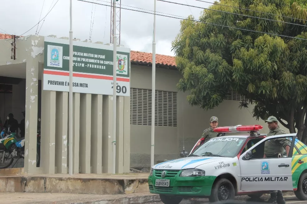  2ª Companhia Independente da Polícia Militar, bairro Promorar, Zona Sul de Teresina. — Foto: Gil Oliveira/ G1 
