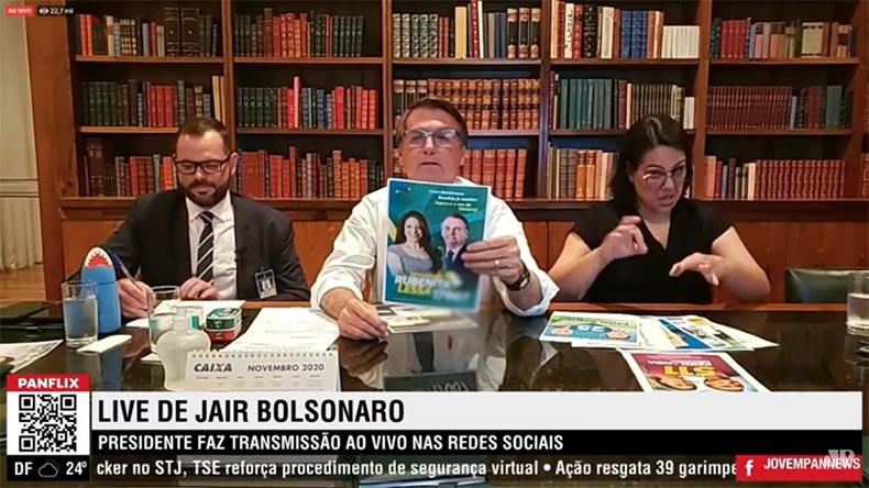 Ministério Público vai apurar no Piauí e 8 Estados “lives eleitorais” de Bolsonaro