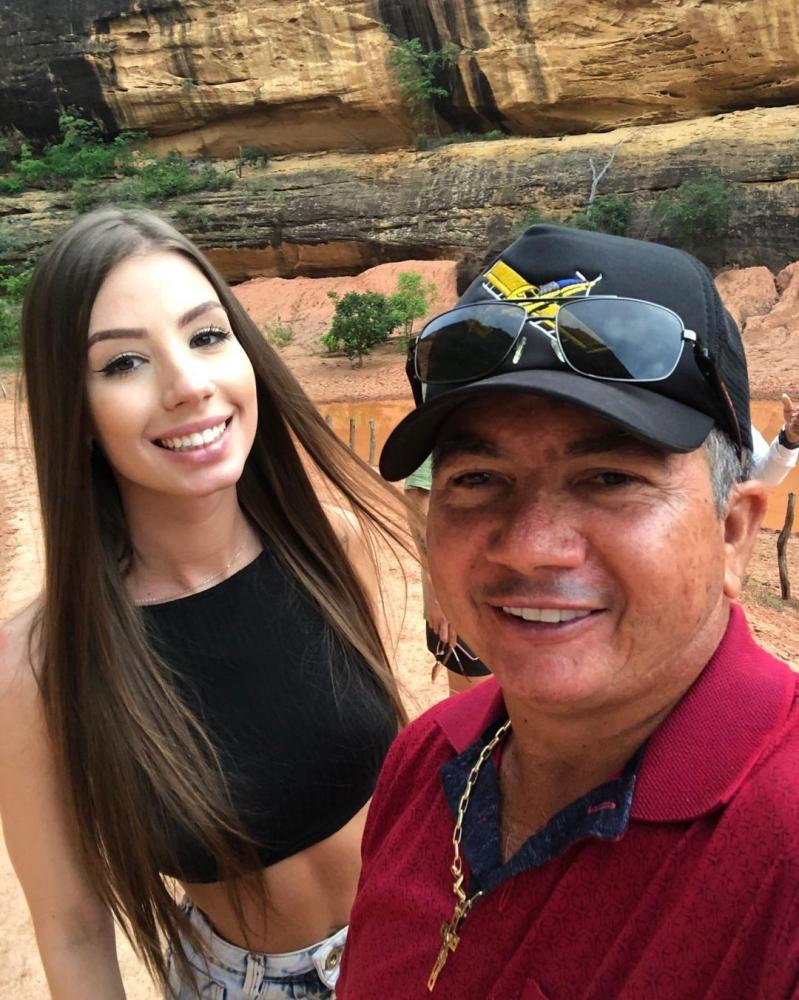 Hidelbrando Batista e Maria Lina (Foto: Reprodução )