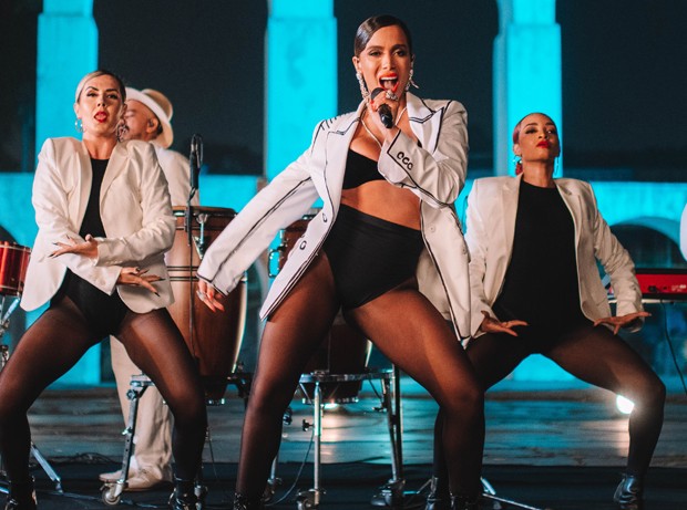 Anitta se apresenta no Grammy Latino 2020 (Foto: Ricardo Brunini)