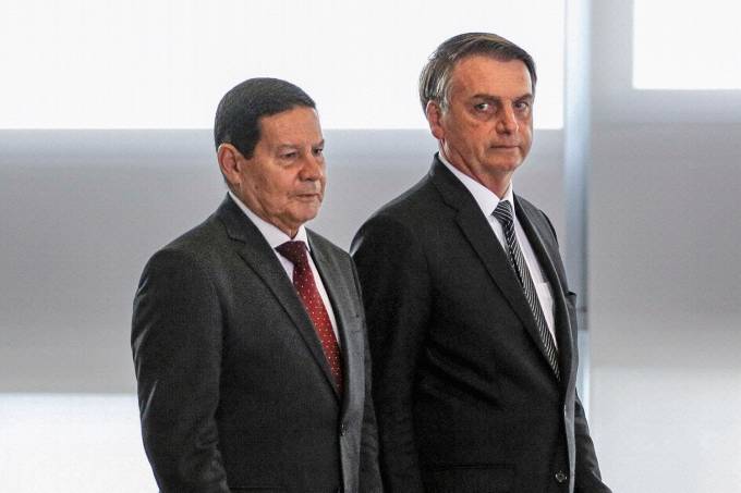 Bolsonaro já conhecia documento que gerou discórdia com Mourão