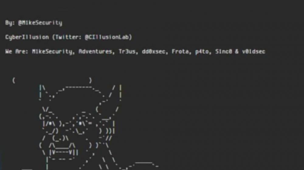 Hackers atacam TRF-1 e comemoram com imagem de 