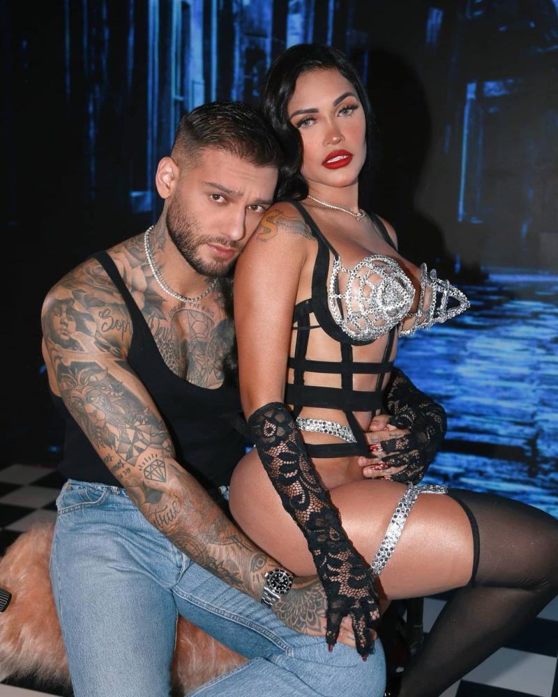 Lucas Lucco e Flay em clipe de Dois Vagabundos (Foto: Reprodução Instagram)