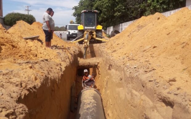 Governo inicia nova etapa da obra da adutora do litoral