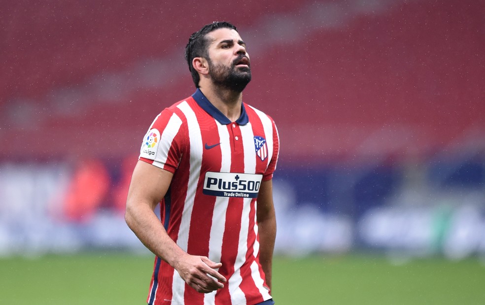 Diego Costa pode deixar o Atlético de Madrid na janela de janeiro — Foto: Getty Images