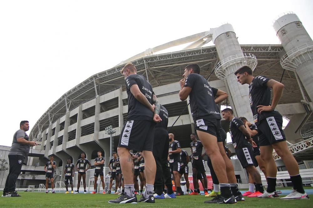 Vencer o Vasco no próximo domingo é fundamental para sequência do Botafogo — Foto: Vitor Silva/Botafogo