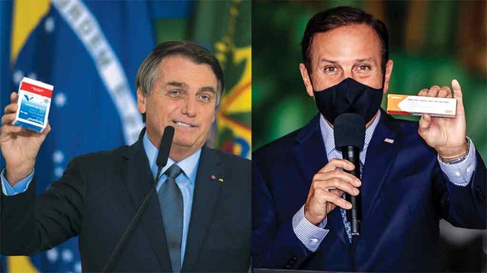 Bolsonaro proíbe ministros de atenderem Doria, diz jornal