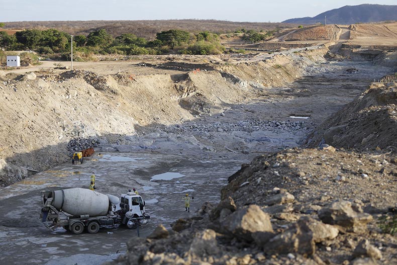 Barragem no Ceará pode bloquear chegada de águas ao rio Poti