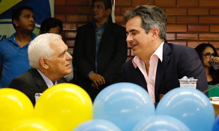Ciro Nogueira busca aproximação política com Themístocles Filho
