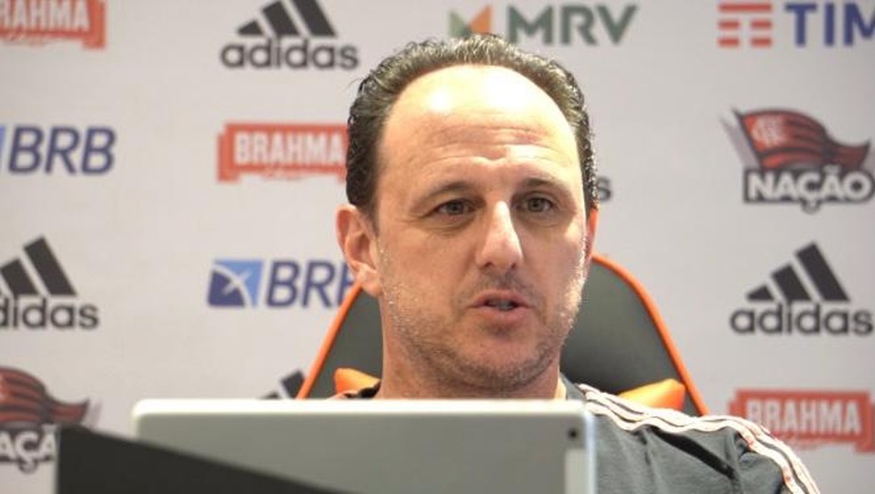 Rogério Ceni, técnico do Flamengo — Foto: GE