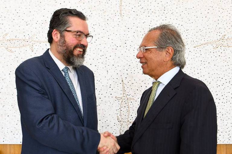 Ernesto Araúro e Paulo Guedes