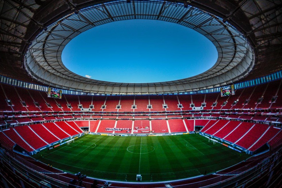 Estádio Mané Garrincha receberá jogo da Recopa Sul-Americana — Foto: Alexandre Vidal / Flamengo
