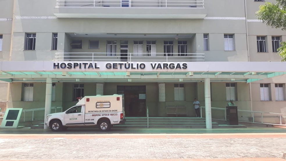 Hospital Getúlio Vargas (HGV) em Teresina — Foto: Gilcilene Araújo/G1