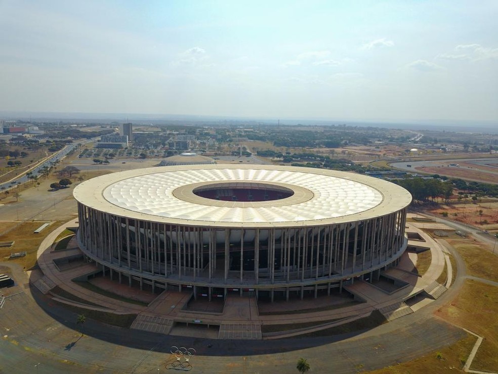 Estádio Mané Garrincha — Foto: Lucas Magalhães