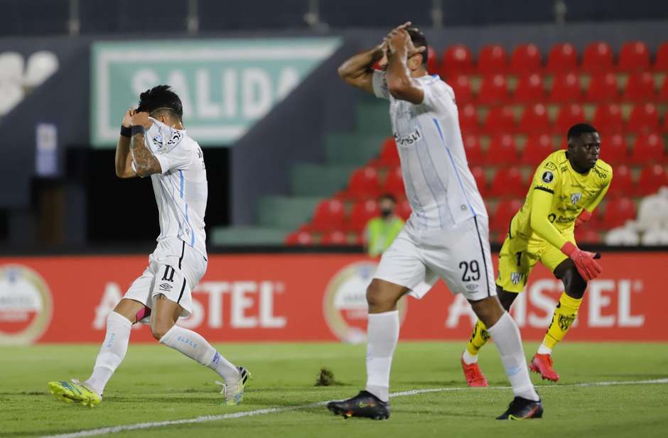 Grêmio perde para o Del Valle e se complica na Libertadores - Foto: Nathalia Aguilar / Reuters