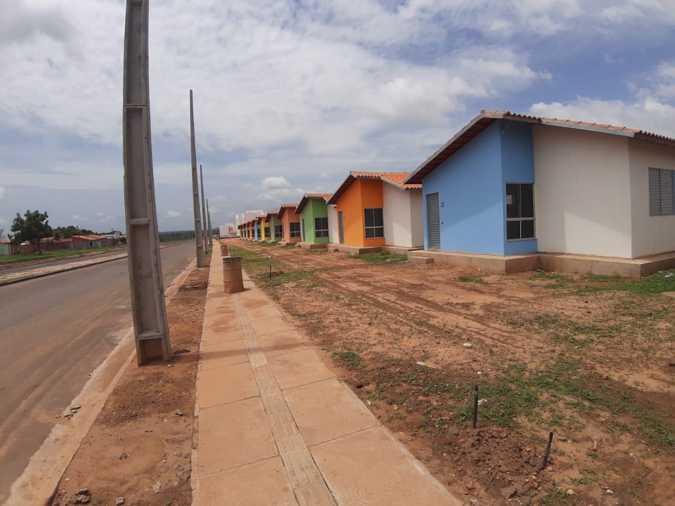 Oitenta famílias são beneficiadas com unidades habitacionais do Lagoas do Norte em Teresina — Foto: Ascom Semduh