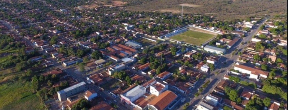Curimatá, no Sul do Piauí — Foto: Divulgação/ Prefeitura de Curimatá