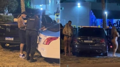 Funkeiro PK Delas é preso no Rio com duas mulheres nuas na praia