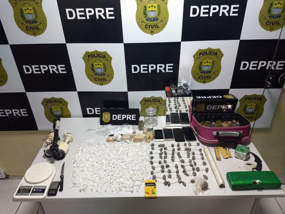 Polícia estoura boca de fumo e prende uma pessoa na zona Sudeste de Teresina
