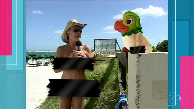 Fátima vibra ao rever matéria de Ana Maria nua em visita à praia