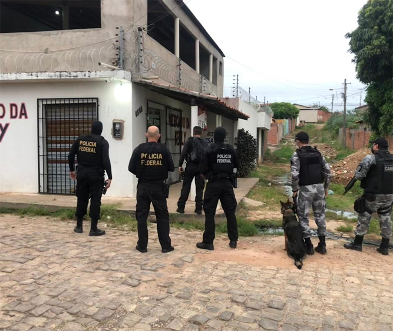 Operação da PF prende 7 pessoas por tráfico de drogas no PI e SP