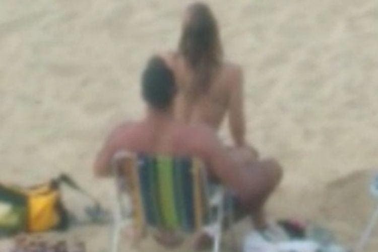 Casal é filmado fazendo sexo em plena luz do dia em praia e é advertido