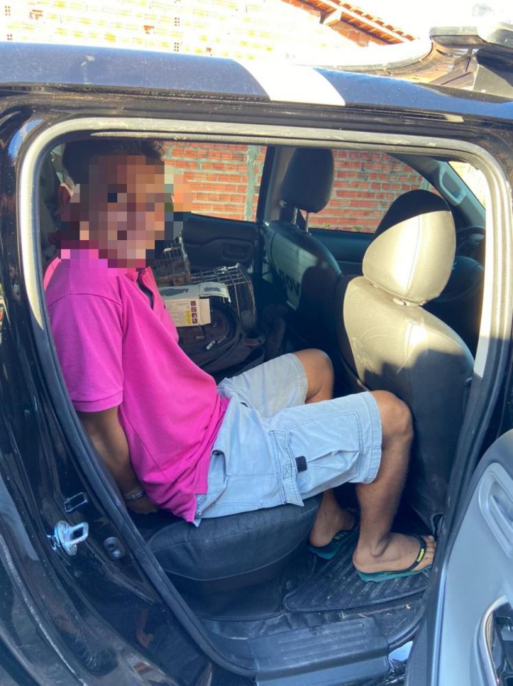 Acusado de divulgar fotos íntimas da ex-namorada é preso pela polícia no interior do Piauí (Foto: divulgação PC-PI)