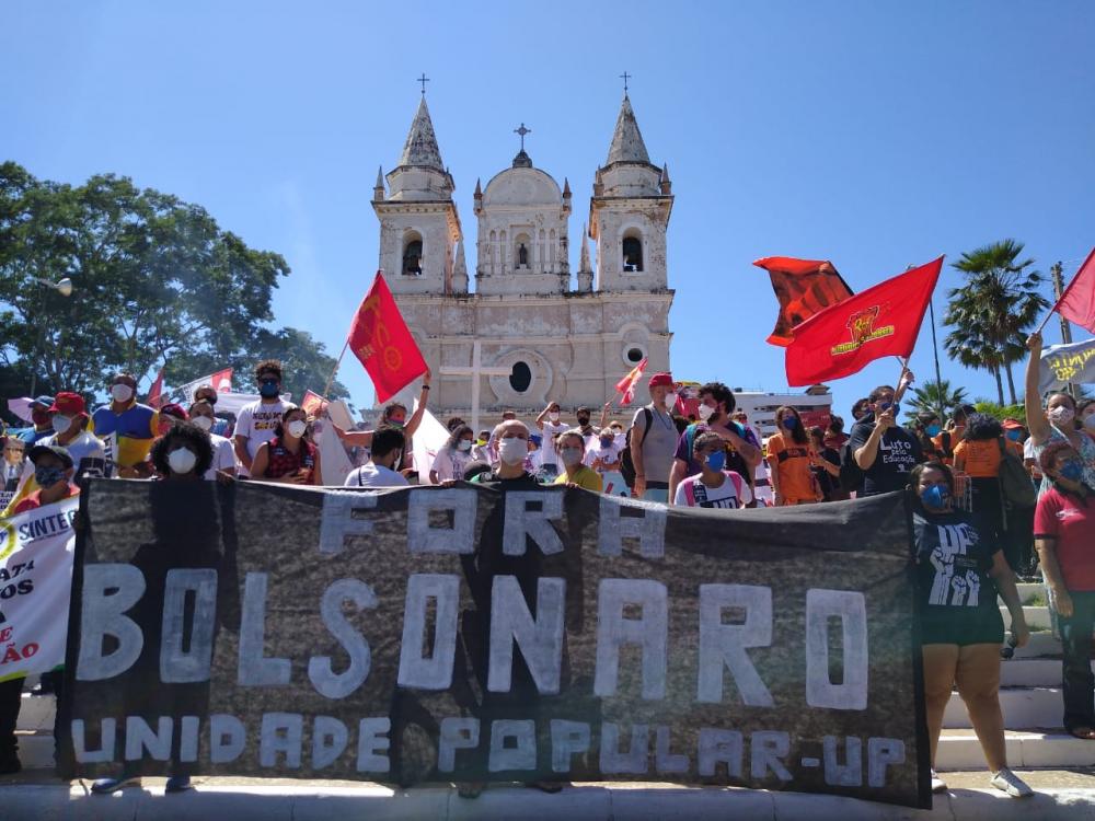 Manifestantes organizam ato contra Jair Bolsonaro neste sábado em Teresina