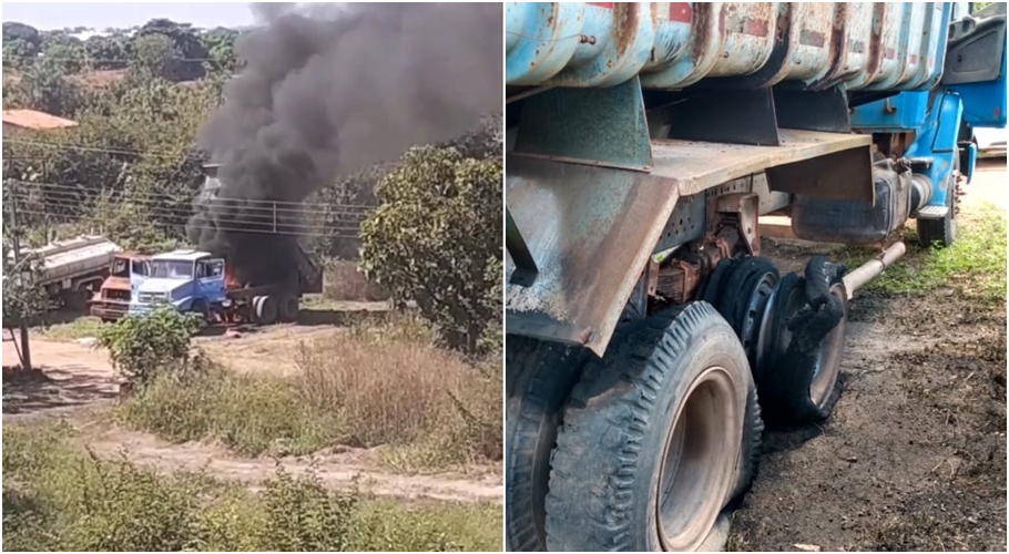 Motorista morre após veículo encostar em fio de alta tensão