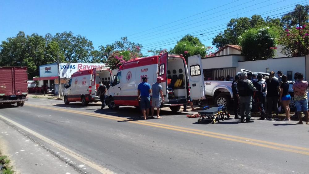 Filho provoca acidente com Hilux e pai morre esmagado na BR 343 em Altos