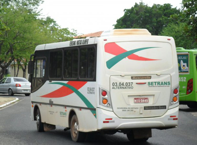 Piauí anuncia suspensão do transporte alternativo intermunicipal