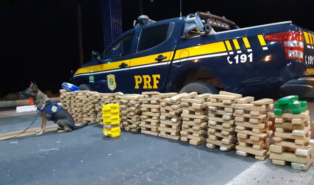 Quase uma tonelada de droga foi apreendida nas BR’s piauienses em 2021
