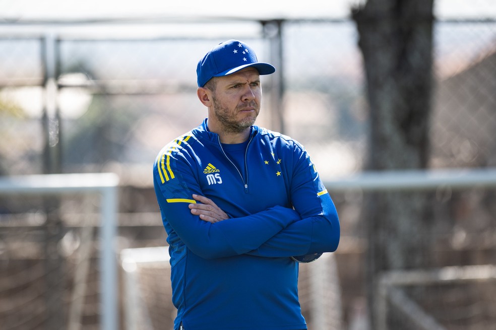 Mozart não vence com o Cruzeiro há oito rodadas — Foto: Bruno Haddad