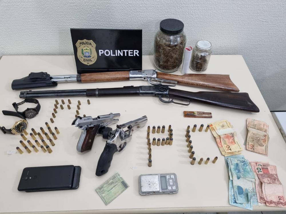Polinter deflagra operação e prende acusados de roubos em Teresina