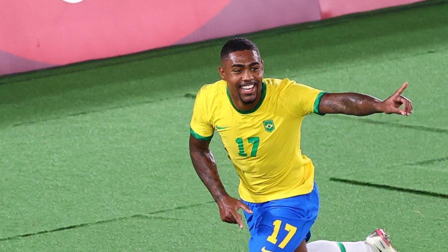 Malcom marcou aos dois minutos do segundo tempo da prorrogação no Estádio Internacional de Yokohama | Imagem: Stoyan Nenov/Reuters