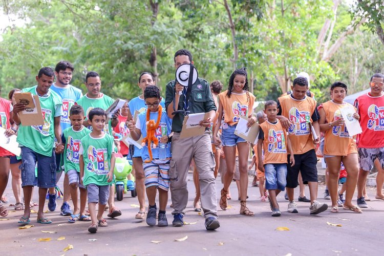 Famílias comemoram o Dia das Crianças no Zoobotânico de Teresina
