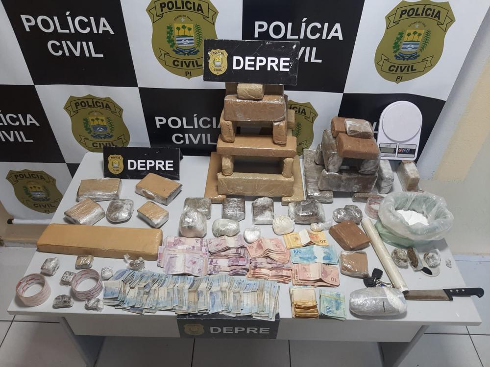 Duas pessoas são presas em Teresina durante operação da DEPRE
