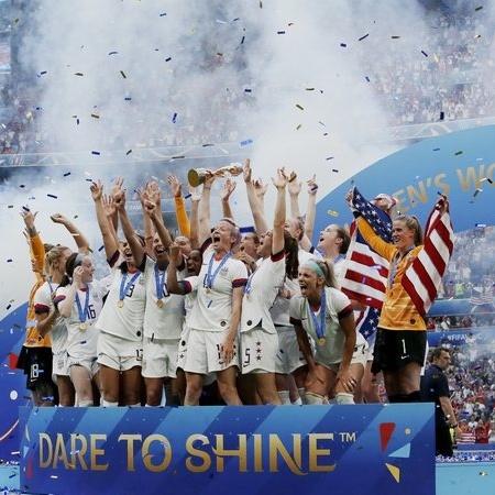 Seleção dos Estados Unidos venceu a última Copa do Mundo feminina, na França | Imagem: GettyImages
