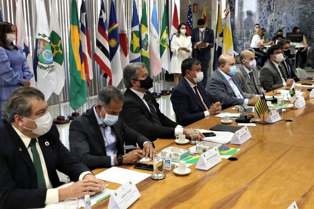 Governadores em reunião na sede do Governo do DF - Renato Alves/Agência Brasília