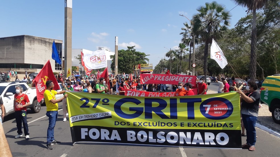 7 de Setembro: Piauí tem protestos contra atos do governo Bolsonaro