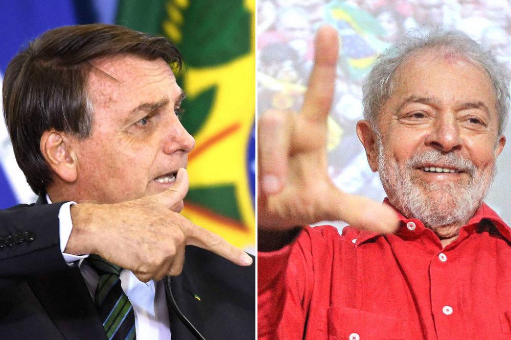 O presidente Jair Bolsonaro e o ex-presidente Luiz Inácio Lula da Silva - Evaristo Sá/AFP e Ricardo Stuckert