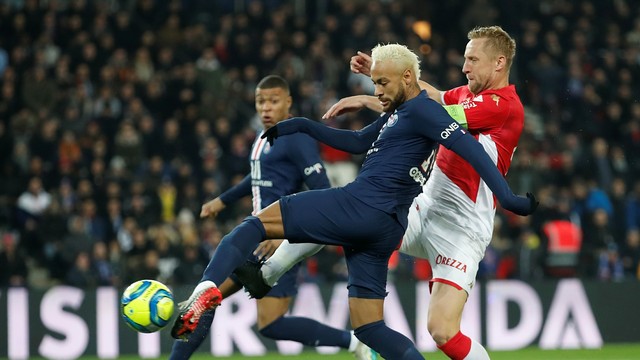 Com 2 de Neymar, PSG empata com Monaco em jogaço em Paris