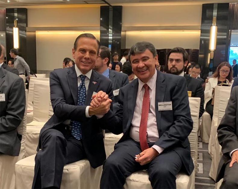 Wellington Dias se reúne com Doria para a compra direta de 500 mil Coronavac