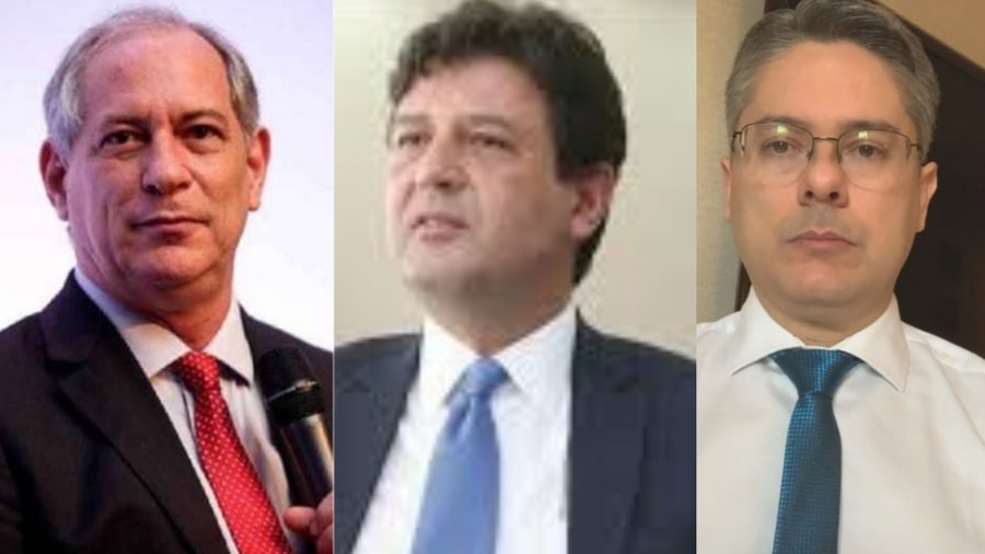 Ciro Gomes, Luiz Henrique Mandetta e Alessandro Vieira, pré-candidatos da 'terceira via' estão desesperados.