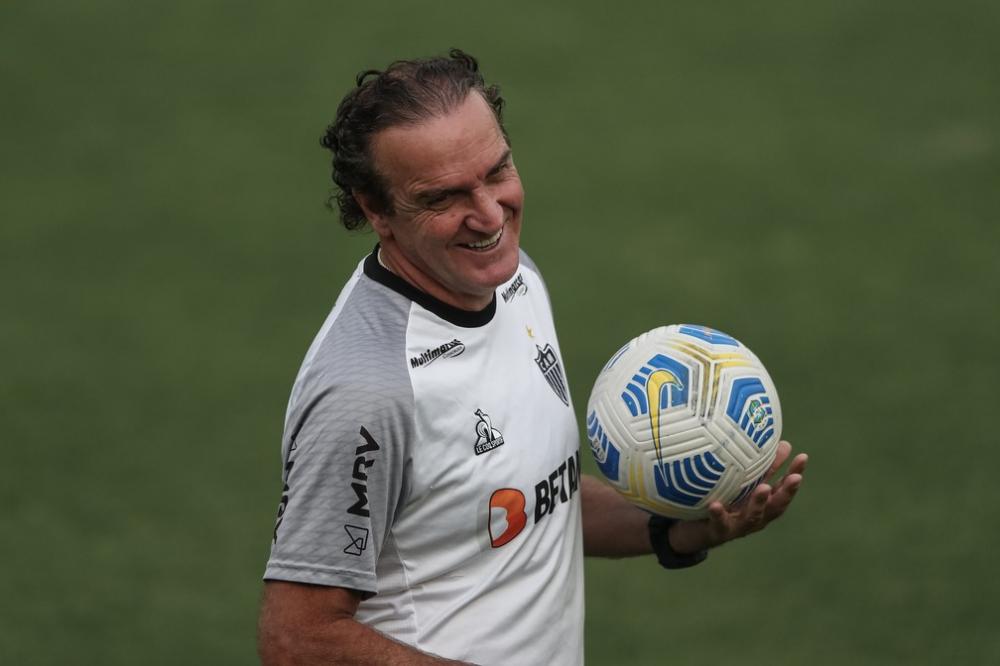 Técnico Cuca foi finalista da Libertadores em 2013 (campeão) e em 2020 (vice) — Foto: Pedro Souza/Atlético-MG